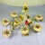 Italian Floral Tôle Peinte Candle Sconces, a Pair For Sale - Image 12 of 18