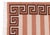 Transitional Part & Parcel Goods Wool Stripe Rug, 5' x 8', Bisque, Topaz and Chocolate For Sale - Image 3 of 6