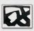 Textile “Abstract Composition in Black and White 3”, Original Contemporary Acrylic Painting on Canvas by CL Auker For Sale - Image 7 of 8