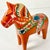 1950s Vintage Gustavia Boho Chic Swedish Hand-Carved Wood Dala Horse For Sale - Image 11 of 12