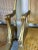 Gold Hollywood Regency French Louis XV - Style Cane Back & Seat Armchairs - A Pair/ Sold For Sale - Image 8 of 12