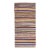 Galerie Shabab Collection Mid-20th Century American Rag Throw Rug For Sale