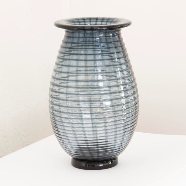 Large Vase and Conca in Murano Glass by Paolo Crepax, Set of 2 For Sale - Image 17 of 18
