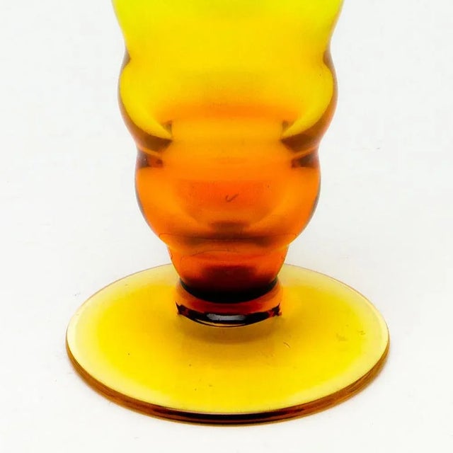 Pop-Art Vase from Moser, Former Czechoslovakia, 1950s For Sale - Image 9 of 10