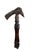 A rare Senufo cast bronze figural axe (kpa'ana) from Côte d'Ivoire, this highly revered ceremonial piece features a bird...