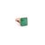 Natural Solitaire Emerald Ring 6.5 14k Yellow Gold 6.62 TCW Certified For Sale - Image 9 of 12