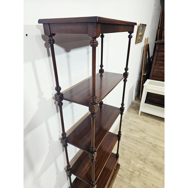 20th Century Classic Mahogany Shelf, England For Sale - Image 15 of 18