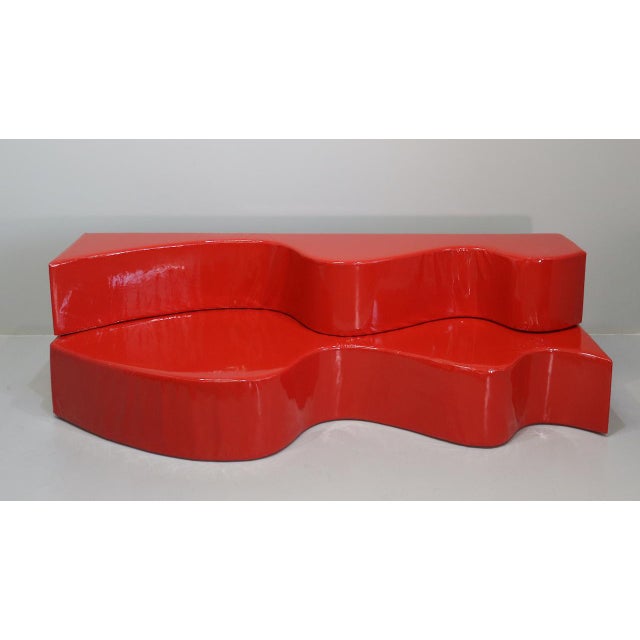 Superonda Upholstered Sofa by Archizoom for Poltronova Italia, 1967 For Sale - Image 10 of 17