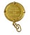 18k Gold "La Flora" Tiziano Medallion Pendant For Sale - Image 4 of 7