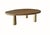Sculptural Teak Wood Table, Modern Organic, Stunning Wood Textures For Sale - Image 4 of 6