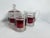 American Early American Ruby Glassware Set - 6 Pieces (Thompson Glass Co.) (Duncan & Miller Glass Co.) For Sale - Image 3 of 8