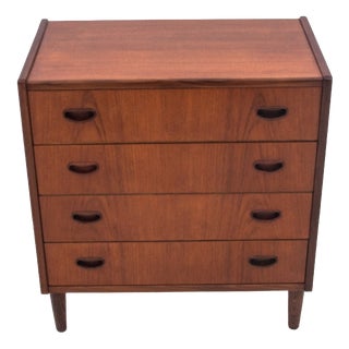 Teak Chest of Drawers, Denmark, 1960s For Sale