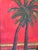 2000 - 2009 Vintage Pair of Large Tropical Palm Tree Prints in Faux Bamboo Gold Frames For Sale - Image 5 of 16