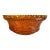 Antique Northwood Peacock at the Fountain Marigold Carnival Art Glass Berry Bowl For Sale