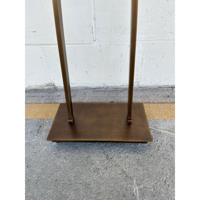2020s Currey & Co Duet Floor Lamp For Sale - Image 5 of 8