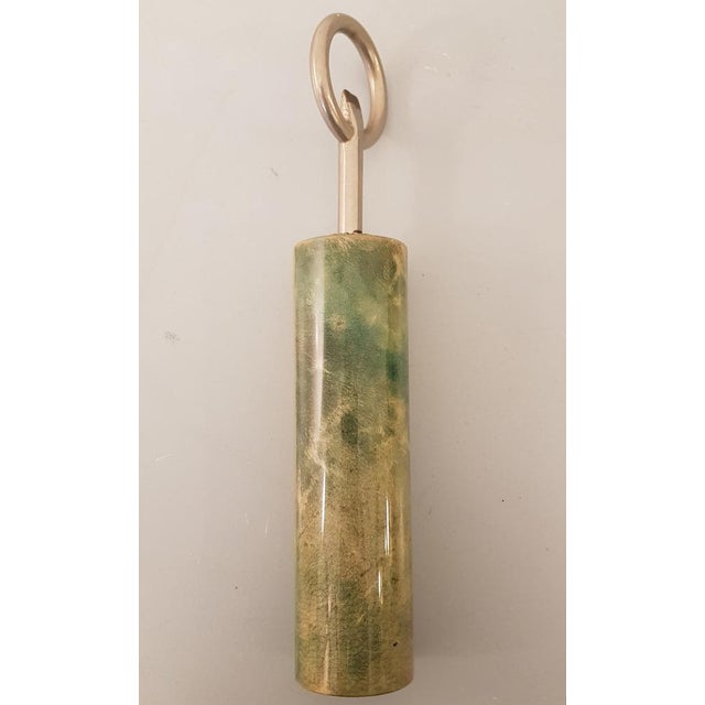 Beige Silent Butler and Bottle Opener by Aldo Tura, 1960s, Set of 2 For Sale - Image 8 of 15