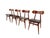 Wood Kastrup Dining Chairs by Louis Van Teeffelen for Wébé, 1960s, Set of 4 For Sale - Image 7 of 12