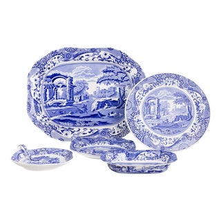 Plates in Spode Earthenware, Set of 5 For Sale