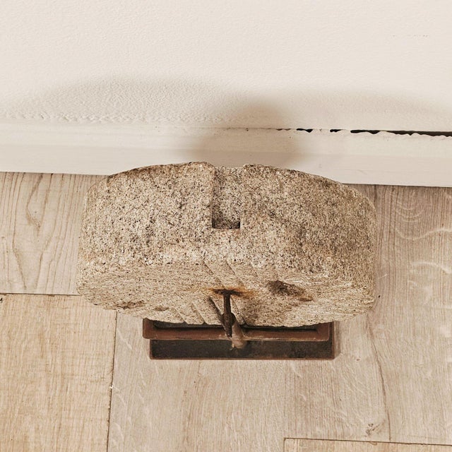 19th Century Granite Grinding Stone, China, 19th Century For Sale - Image 5 of 6