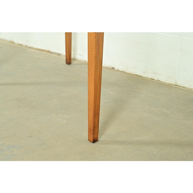 John Van Koert for Drexel Mid-Century Modern Sculpted Cherry Wood Roll Top Desk, 1959 For Sale - Image 13 of 18