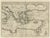 Antique Map of Eastern Mediterranean and Asia Minor by Benedictine, 1725 For Sale