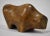 Vintage Mid Century Modern Wood Bull Modernist Table Sculpture For Sale - Image 10 of 10