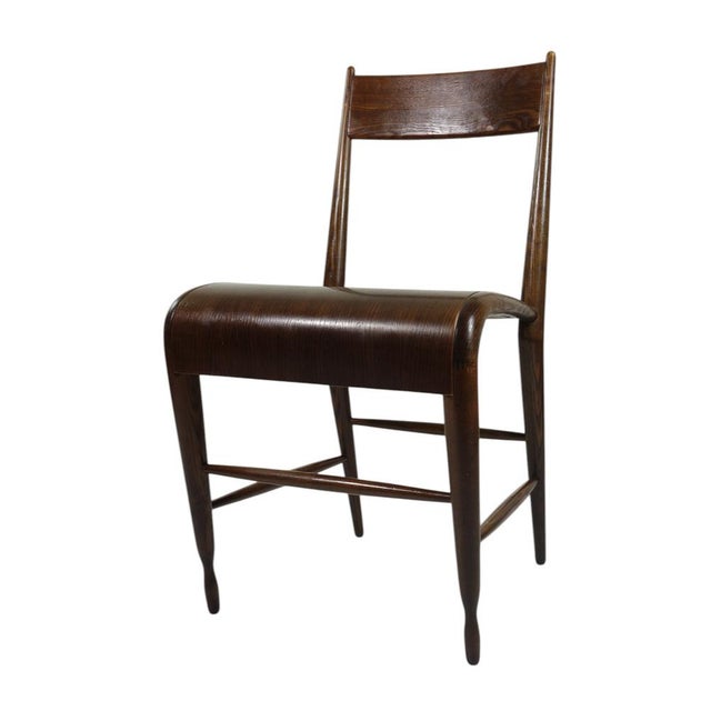 Robin Chairs in Chestnut by Massimo Iosa Ghini for Calligaris, 1989, Set of 4 For Sale - Image 10 of 18