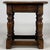 19th Century Antique English Joined Oak Stool For Sale - Image 6 of 11