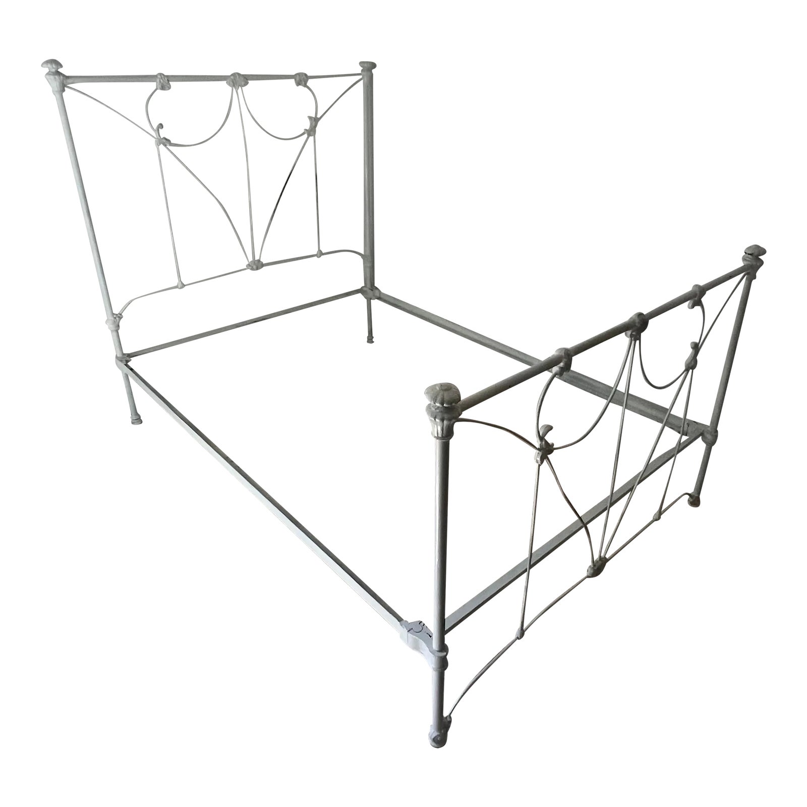 Late 19th Century Antique Iron Bed Chairish