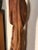 Large Mid Century Hand Carved Wooden Mother and Child Statue For Sale - Image 11 of 13