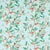 Harlequin Ella Fabric in Sky/Fig Leaf/ Nectarine For Sale