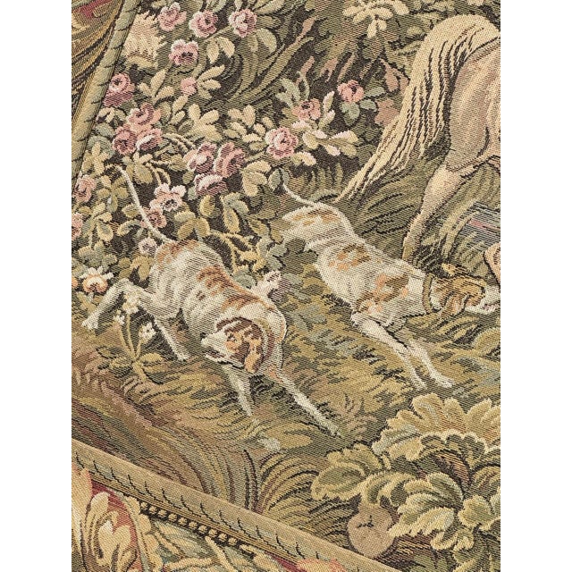 French Aubusson Tapestry by Jacquard, 1960s For Sale - Image 17 of 18