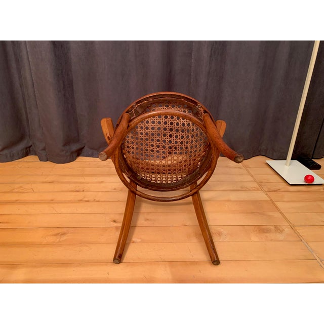 Armchair No. 704 by Jakob and Josef Kohn, Austria, 1900s For Sale - Image 17 of 18