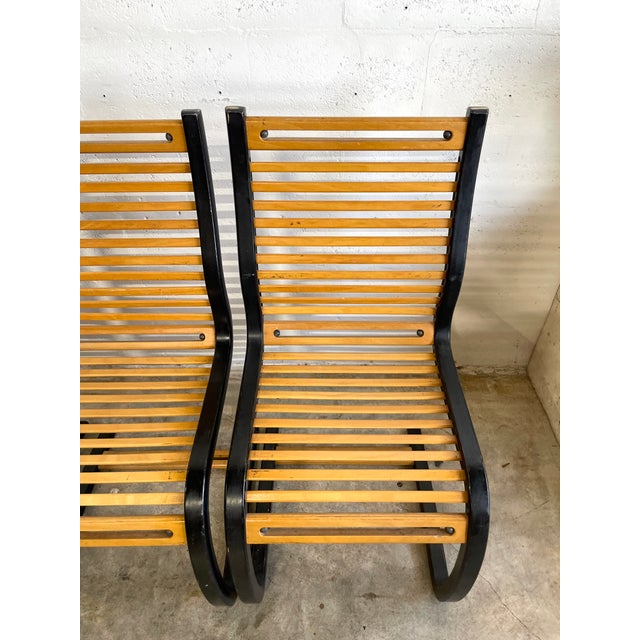 Mid-Century Modern Scandinavian Modern Terje Hope for Westnofa Set of 4 Dining Chairs For Sale - Image 3 of 11
