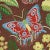 Mid-Century Modern Sample - Schumacher X Josef Frank Exotic Butterfly Fabric in Brown For Sale - Image 3 of 4