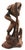 Mid-Century Modern 1950s Mid-Century Modern Organic Biomorphic Figurative Burl Wood Carving Sculpture For Sale - Image 3 of 18