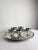 Contents & Dimensions • 6 dessert coupes, H 7.5 cm × Ø 9 cm • 5 matching spoons, 14.5 cm ( 1 spoon is missing) • Serving...