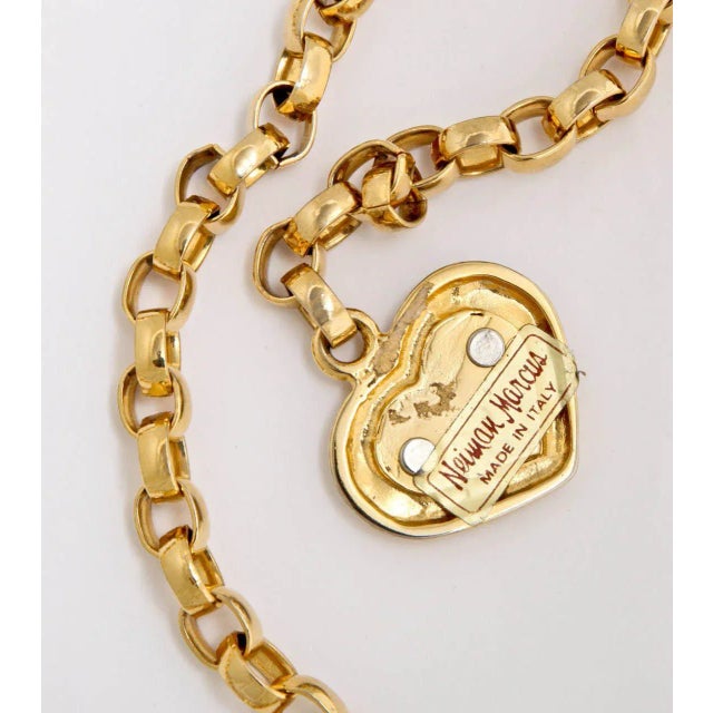 1980s Italian Heart Belt For Sale - Image 4 of 7