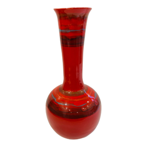 Mid 20th Century Italian Hand Painted 20 “ Vase