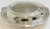 Mid-Century Modern Silver Serving Dish With Glass Insert For Sale - Image 3 of 15
