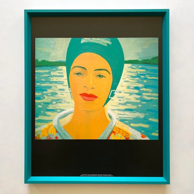アート・デザイン・音楽 Alex Katz Alex Katz Modernist Framed Pop Art Offset Lithograph Print