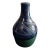 Vintage Dryden Arkansas Pottery Blue Bud Vase For Sale