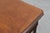 Art Deco French Side Table with Fluted Legs, Carved Frieze and X-Stretcher, 1920s For Sale - Image 10 of 13