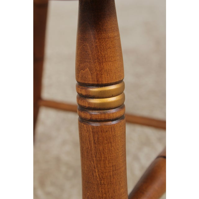 Pair Hitchcock Early American Stenciled Dining Chairs For Sale - Image 17 of 18