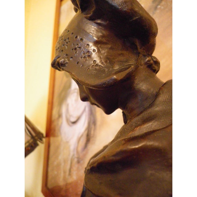 Large Sculpture of Water Carrier by Richard Aurili, Italy, 1800s-1900s For Sale - Image 6 of 17