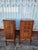 vintage Pair of BurlWood Chests of Drawers and Brass handles