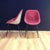 Mid-Century Modern Set of Pink Chairs by Genevieve Dangles-Christian Defrance for Burov, 1950s, Set of 2 For Sale - Image 3 of 10