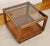 Mid-Century Modern Motivated Seller: 1960s Mid-Century Modern Smoked Glass Walnut Cube Table Attributed to Adrian Pearsall For Sale - Image 3 of 7