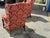 Pair of Chippendale Style Straight-Leg Fireside Wingback Chairs For Sale - Image 11 of 12