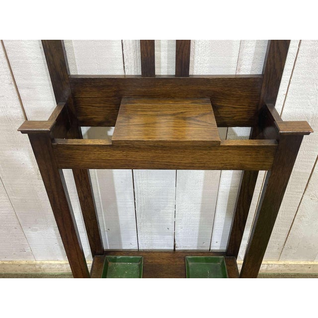 English Coat Rack in Oak For Sale - Image 6 of 15
